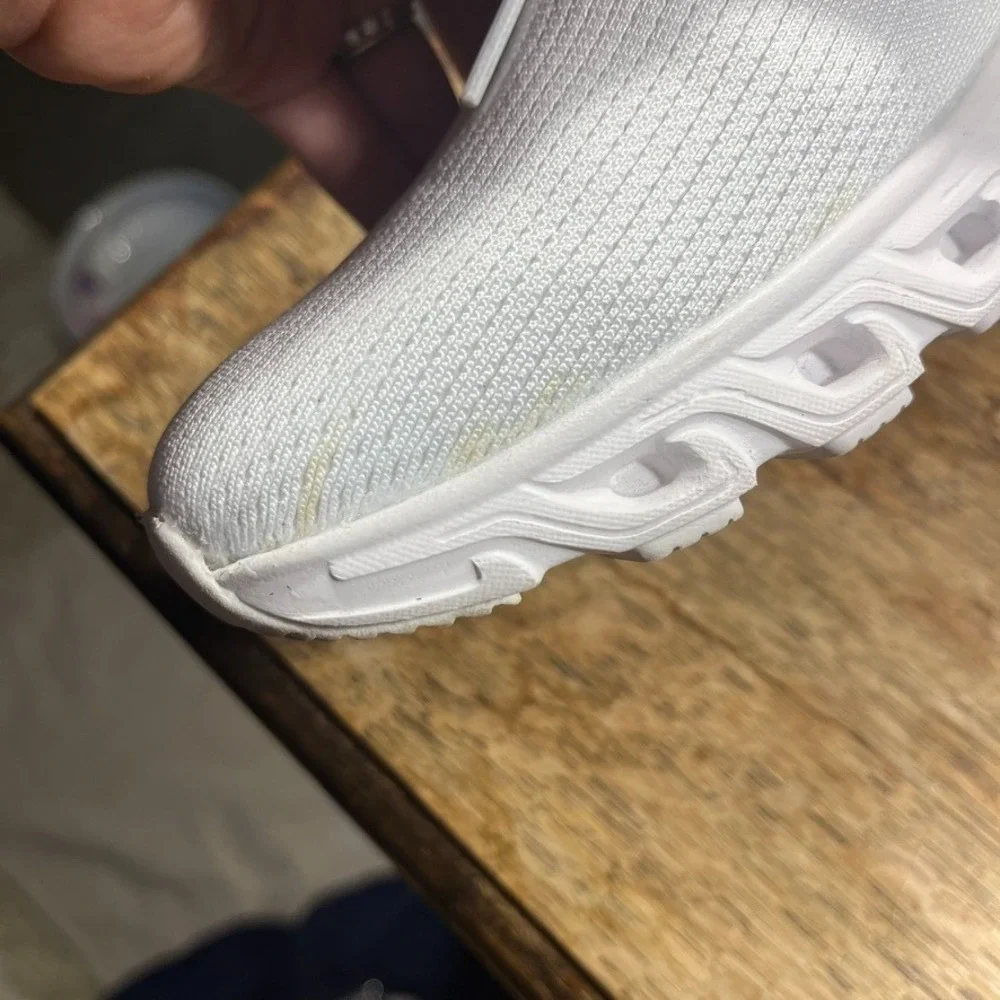 Nautica Chiatica Athletic Casual Sneakers, White & Gray, Women's 8.5